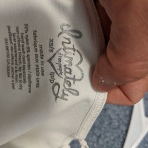 Free People White inner one piece